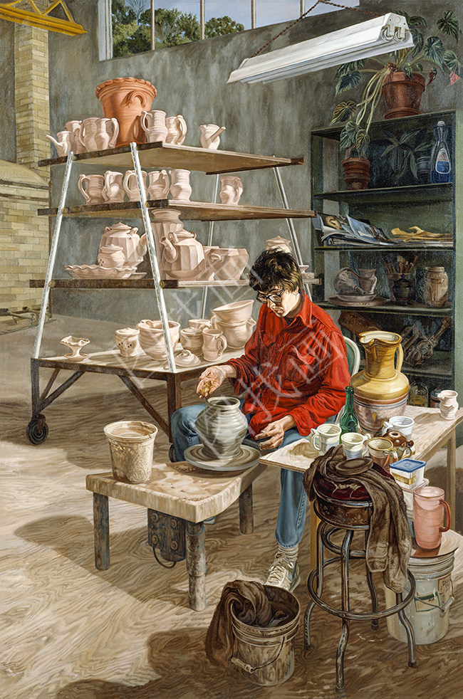 美国 达纳·范霍恩 杰夫Kleckner工作 45x68cm